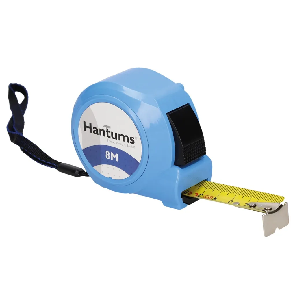 Autolocking measuring tape - 25mm - 8M - Hantums