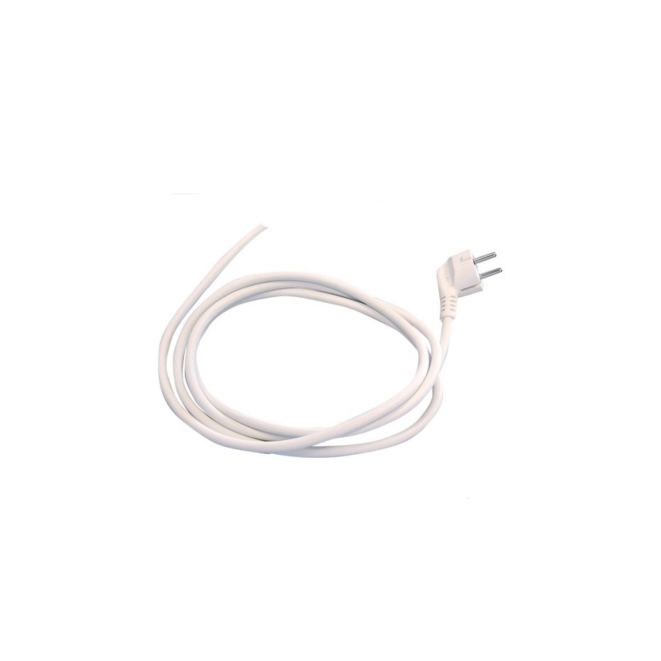 Conexión de cable neopreno sucko (3x1mm) 1,5M 10/16A 250V Blanco.