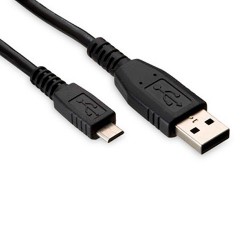Cable USB macho a micro USB macho 2.0 de 1,5 metros