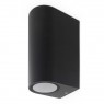 Aplique de exterior bañador de pared INTRA 2xGU10 IP44 Antracita
