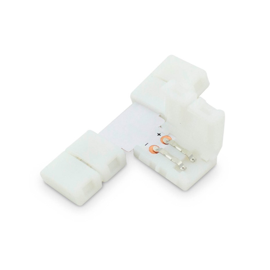 Clip para tiras de LED 24V en forma de T de 8mm SMD 2835