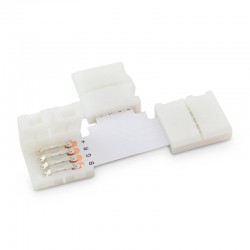 Clip para tiras de LED 24V RGB en forma de T de 10 mm para SMD 5050