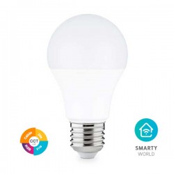 Bombilla LED estandar inteligente 9W E27 RGB + 2700-6500K Regulable