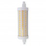 Bombilla lineal R7s LED 118mm 14W 3000K 1500lm 330 grados