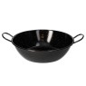 Paellera honda esmaltada con asas de Ø280mm