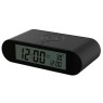Reloj despertador digital Negro