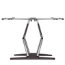 Soporte PRO de aluminio para TV curvas y planas con doble brazo de 37" - 80"