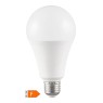 Lámpara LED estándar A65 18W E27 3000K 1800lm 200 grados