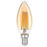 Lámpara LED vela Vintage 4W E14 2500K 400lm