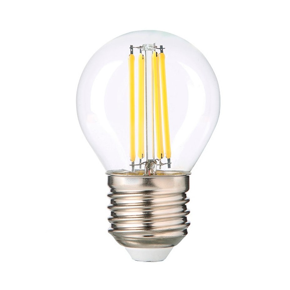 Lámpara LED esférica Serie Oro 4W E27 3000K 470lm