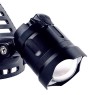 Linterna frontal LED COB recargable USB 800lm