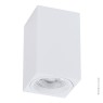 Foco de techo cuadrado Sehay Blanco mate GU10