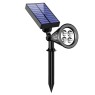 Estaca jardín / aplique solar LED 3300K IP67 regulable Alezu