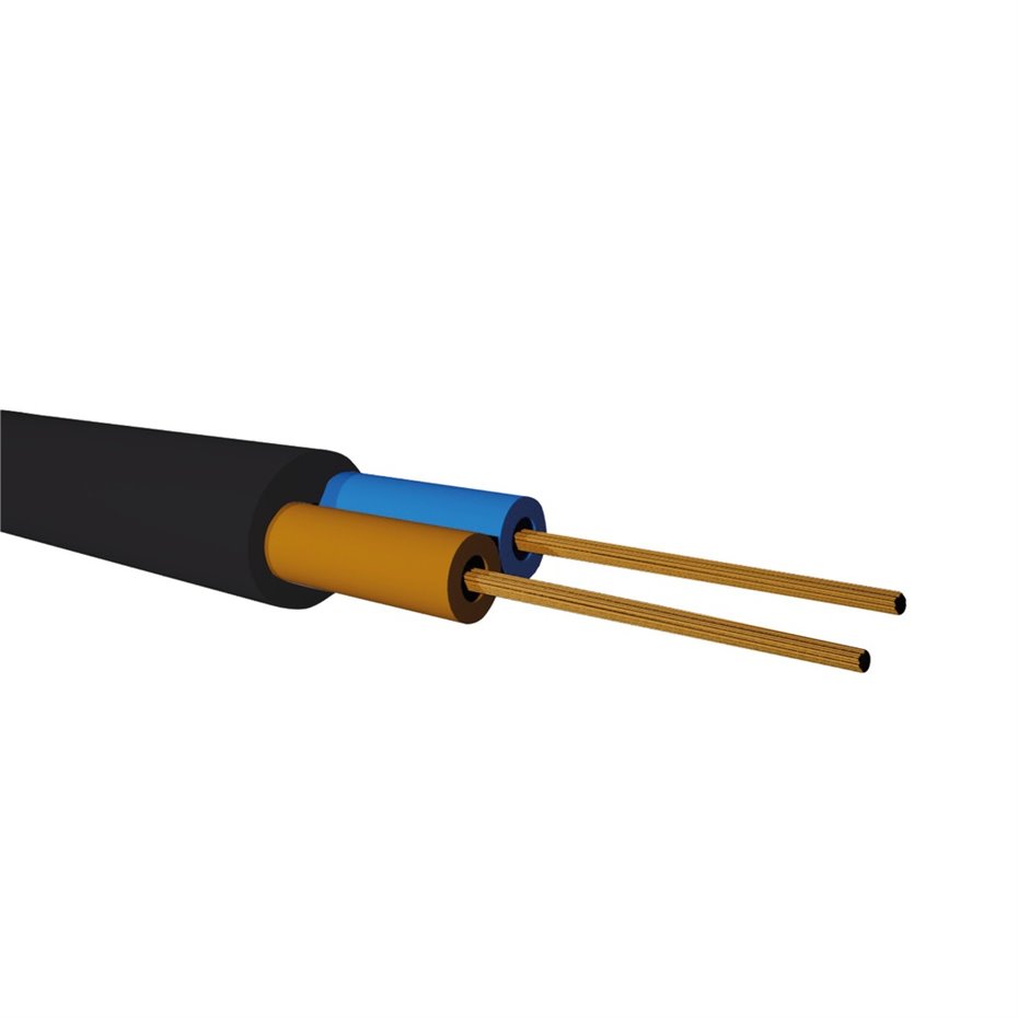 Rollo 100M Manguera (2x1.5mm) Negro