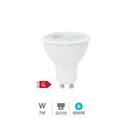 Lámpara LED dicroica 38º 7W GU10 6000K