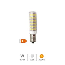 Lámpara LED tubular 4,5W E14 3000K