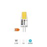 Lámpara LED SMD 2,2W G4 6000K 12V