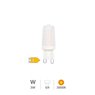 Lámpara LED SMD 3W G9 3000K