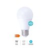 Lámpara LED estándar con sensor crepuscular 9W E27 6000K