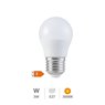 Lámpara LED esférica 3W E27 3000K