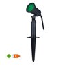 Estaca jardín LED Silute 5W Verde IP65