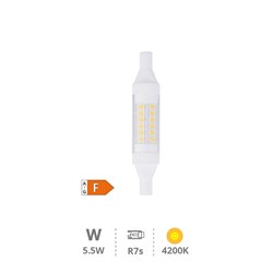 Lámpara lineal LED 78mm R7s 5,5W 4000K