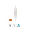 Lámpara lineal LED 78mm R7s 5,5W 6000K