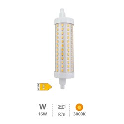 Lampara lineal LED 118mm R7s 16W 3000K