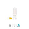 Lámpara LED SMD 3W G9 6000K