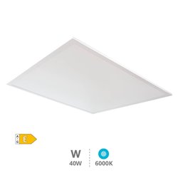 Panel empotrable ultrafino LED Sabha 40W 6000K Blanco