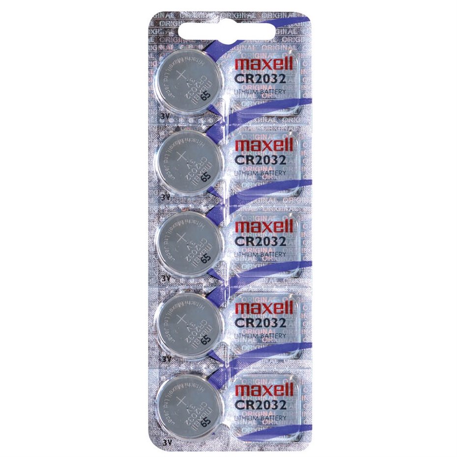 Blister 5 Pilas botón litio Maxell CR2025 (copia)