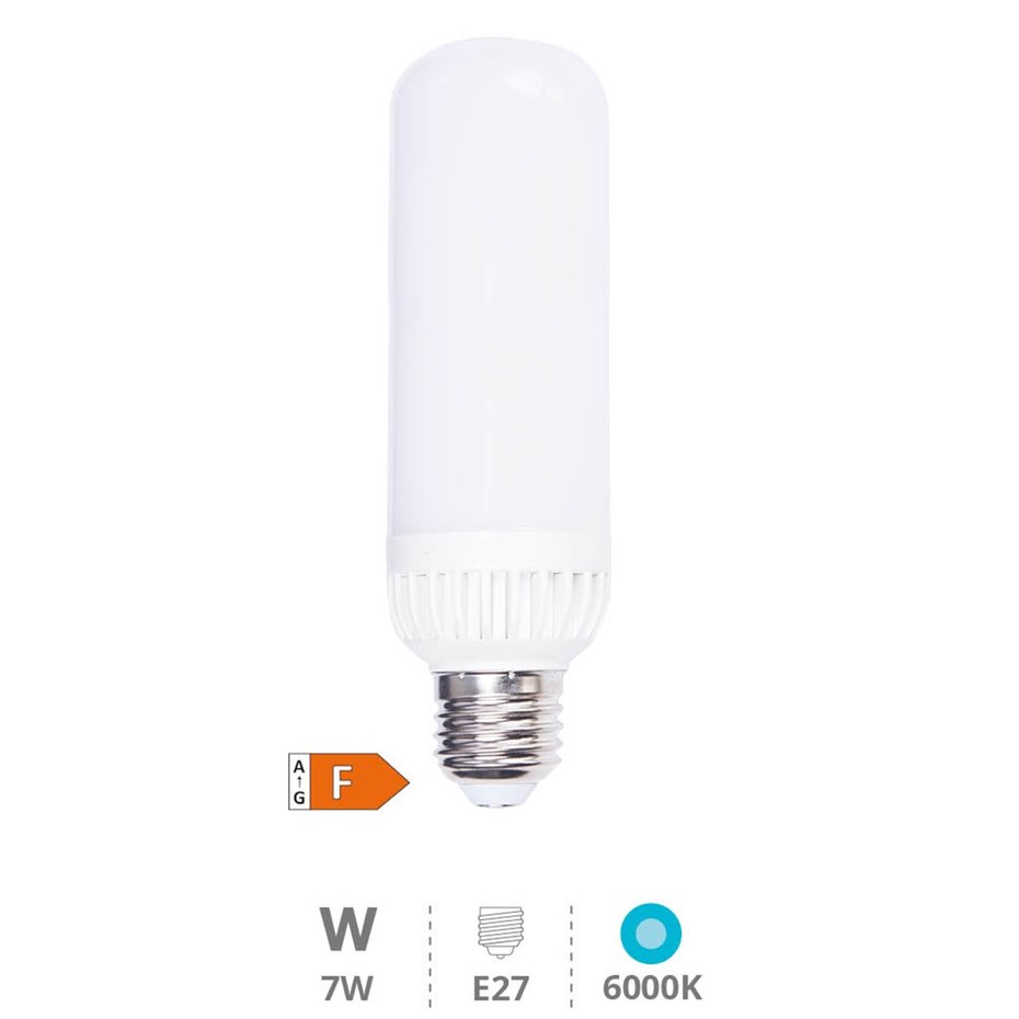 Lámpara Corn light cerámica LED 7W 360º E27 6000K