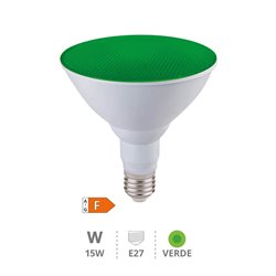 Lámpara LED PAR38 15W E27 Amarillo IP65 (copia)