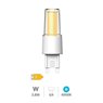 Lámpara LED COB 3,8W G9 6000K