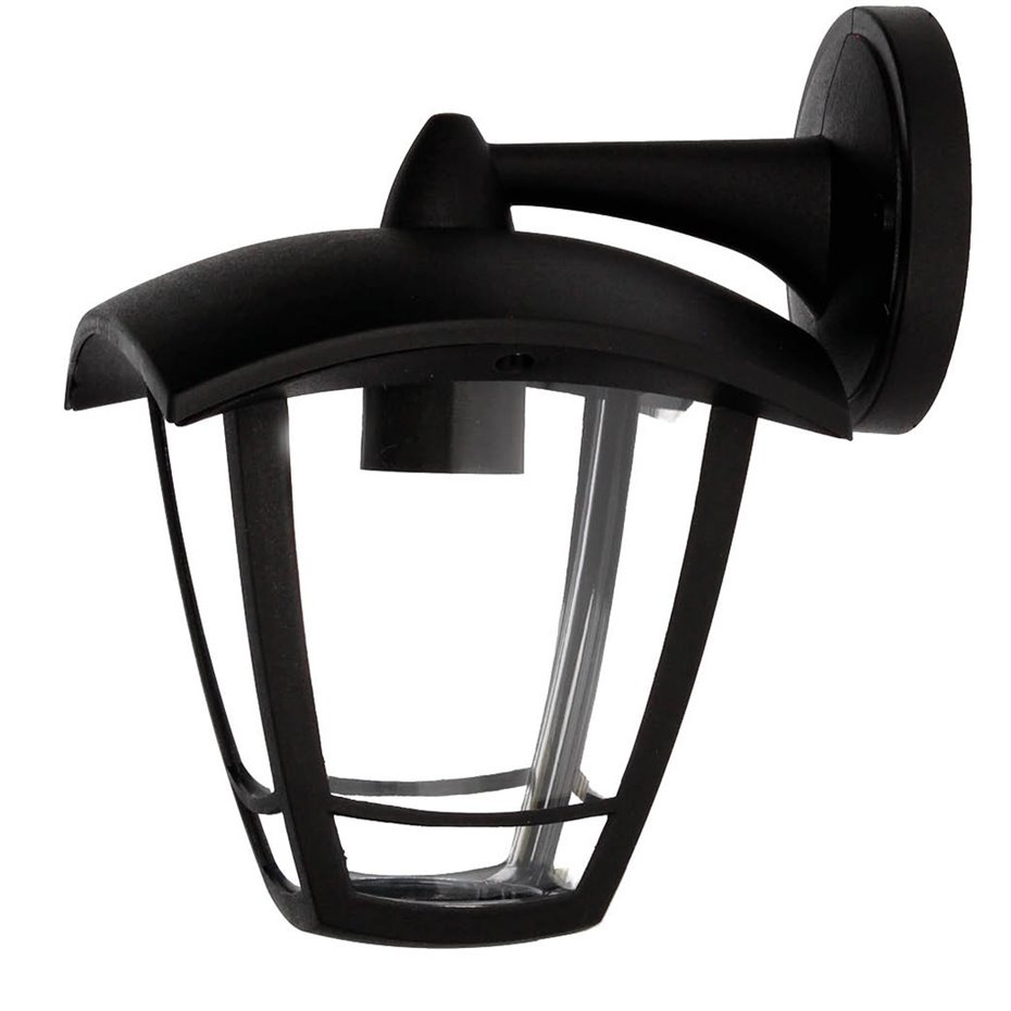 Farol jardin PP.brazo abajo E27 60W Negro (copia)