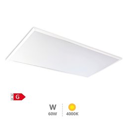 Panel empotrable LED rectangular Hassi 60W 4200K Blanco  
