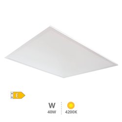 Panel empotrable LED 40W 4200K Blanco - Libertina - 6u caja exp