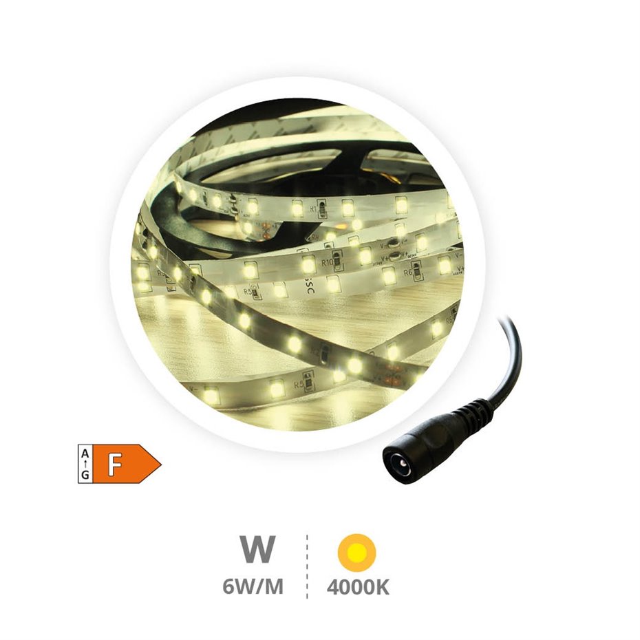 Rollo 5M TIRA LED (6W) 4000K-4500K IP44 24V