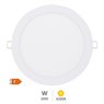 Downlight empotrable LED redondo Lonbo 20W 4200K Blanco