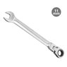 Llave combinada con crique articulado CR-V 11mm
