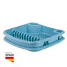 Escurreplatos con bandeja Azul