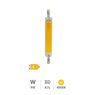 Bombilla lineal LED COB 118mm R7s 9W 4000K