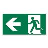 Adhesivo luminarias de emergencia flecha izquierda 200x75mm