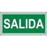 Adhesivo luminarias de emergencia salida 200x75mm